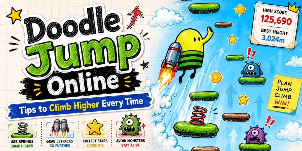 Doodle Jump Tips How to Climb Higher & Score More