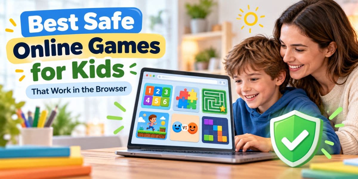 Safe Games for Kids Best Browser Games to Play Online