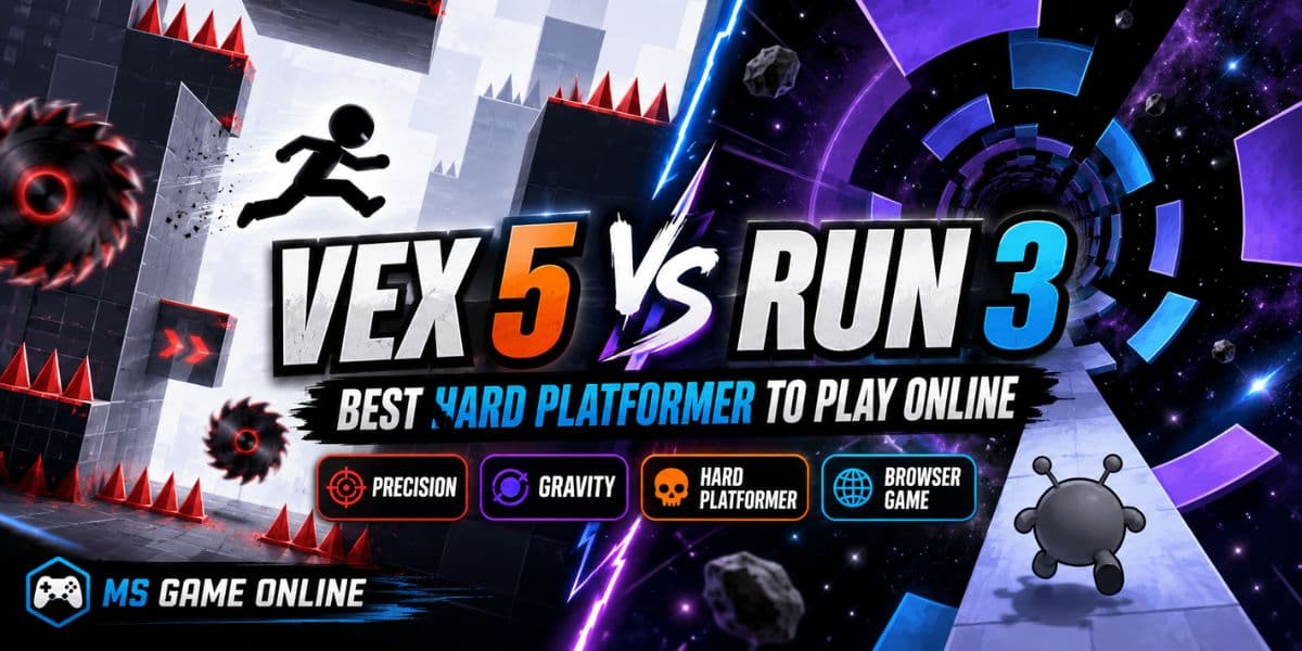 Vex 5 Vs Run 3 Which Hard Platformer Is Better
