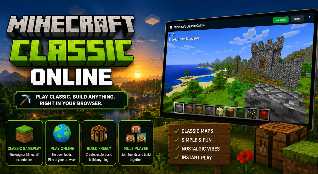 Minecraft Classic Online
